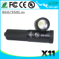 2015 New Portable Narrow Light Beam Diving Flashlight